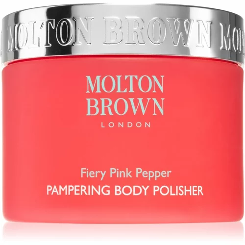 Molton Brown Fiery Pink Pepper čistilni piling za telo 250 g