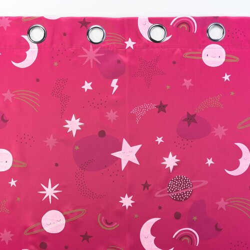 Douceur d int&amp;eacute;rieur Rožnata zatemnitvena otro&amp;scaron;ka zavesa 140x260 cm Moonlight &amp;ndash; Slike