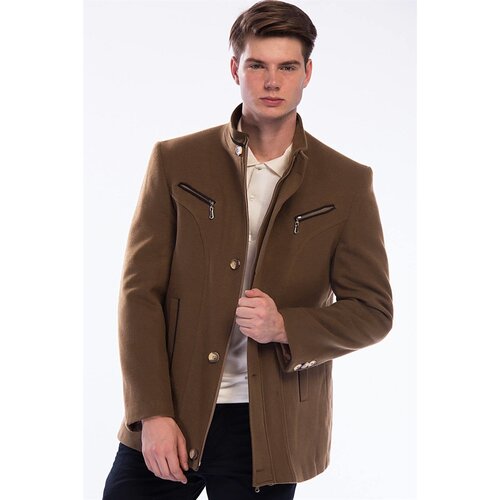 Dewberry K7126 MEN&amp;#039;S COAT-CAMEL Slike