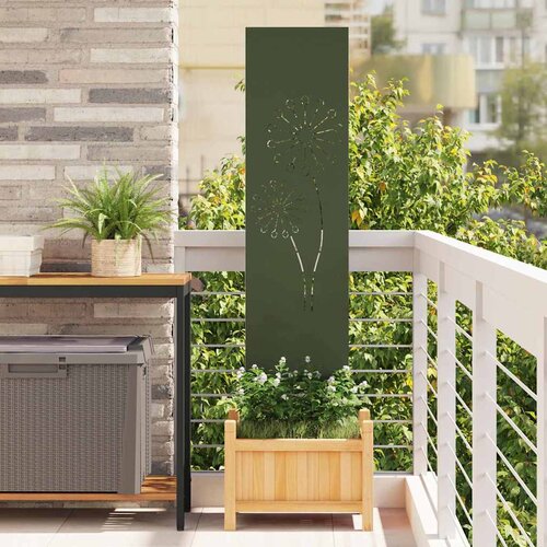 vidaXL Privatnost u vrtu Rezbarija Maslinovo zelena 32 x 140 cm Cijene