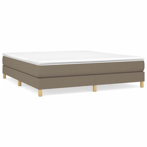Maison Chic Posteljni okvir - Dvoposteljna postelja - Zakonska postelja brez vzmetnice taupe 180x200 cm blago-J4236, (21777129) Cene
