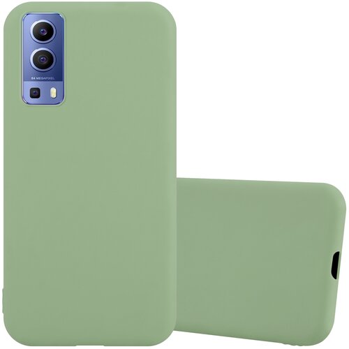 Cadorabo Case, združljiv z vivo v Candy Pastel Green - Za&scaron;čitni pokrov iz fleksibilnega silikona TPU, (20602639) Cene