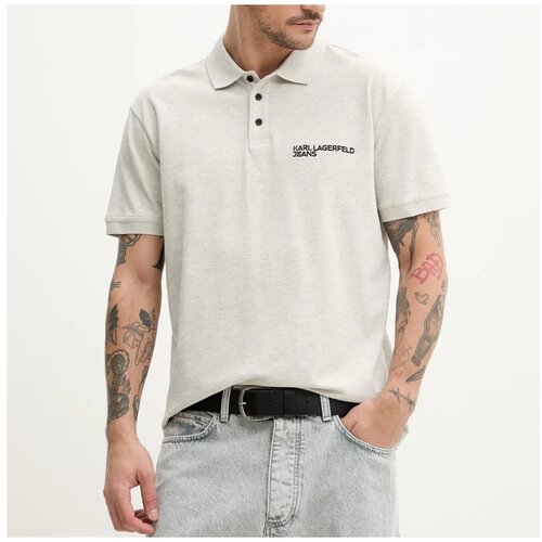 Karl Lagerfeld Majice &amp;amp; Polo majice KLJ REGULAR PIQUE POLO Bež Slike
