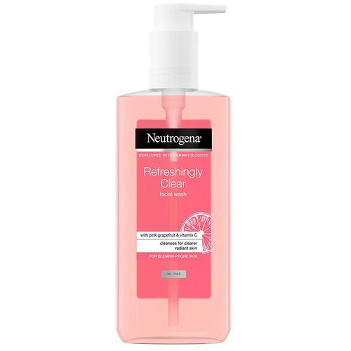 Neutrogena Visibly Clear Pink Grapefruit osvježavajući gel za čišćenje lica 200 ml za žene Cene