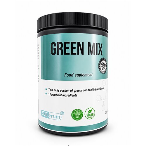 Green mix suplerum - premium organski zeleni mix, 300g Slike
