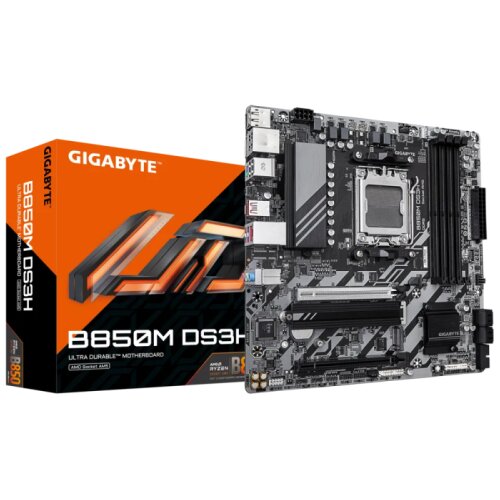 Gigabyte B850M DS3H, DDR5, SATA3, USB3.2Gen2, DP, 2.5GbE, AM5 mATX Cene