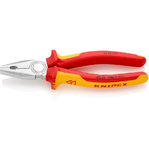  KLIJE&amp;Scaron;TA KOMBINIRANA 200MM 03 06 200 KNIPEX Slike