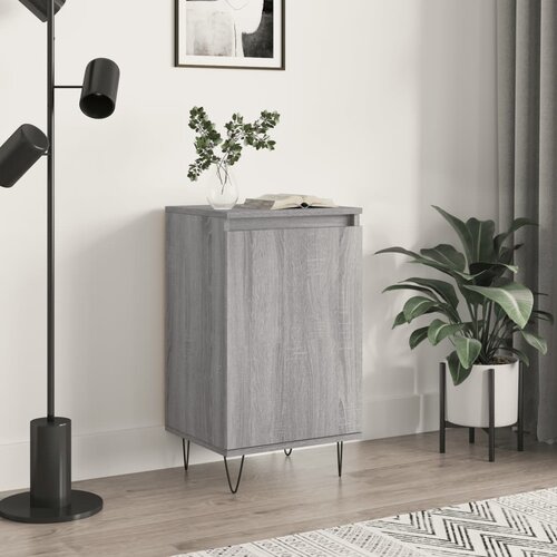 vidaXL Komoda siva sonoma 40x35x70 cm inženirski les Cene