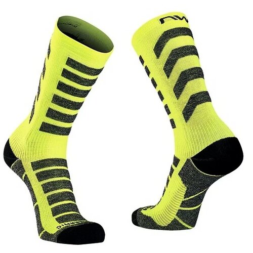 Northwave Cyklistické ponožky Husky Ceramic High Sock Yellow Fluo Cene