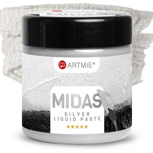  tekoča kovinska pasta artmie midas silver | različni obsegi | različni obsegi Slike