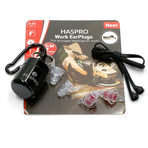  Čepki Za U&amp;scaron;esa - Za Delo V Hrupu - Work Haspro - Par Slike