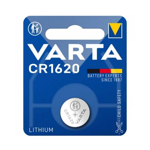 Varta baterija CR 1620 3V Litijum baterija dugme, Pakovanje 1kom Cene