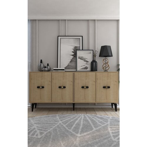 Hanah home Konzolni sto Fly, 180x82.6x35 cm, Boja hrasta Cene