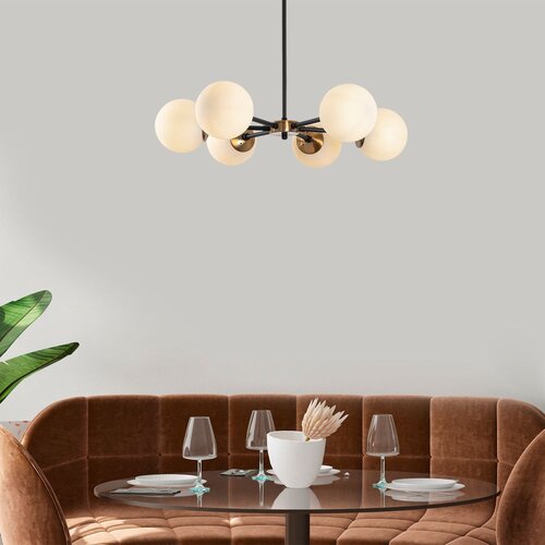 Opviq metalni luster 942FLG1165, zlatni Cene