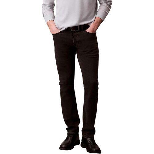 Calvin Klein Jeans Kavbojke slim SLIM CK ESSENTIAL BL LV04RB738G Črna Slike