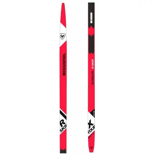 Rossignol R-SKIN ULTRA STIFF-XC Skije za trčanje klasičnim stilom sa pojasevima za uspon, crvena, veličina