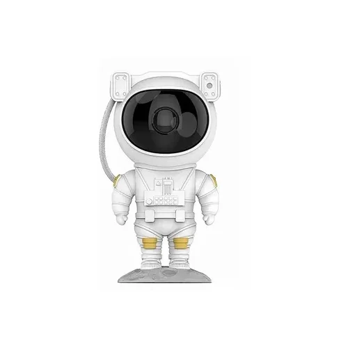 Projektor LED zvijezda disko astronaut bijeli