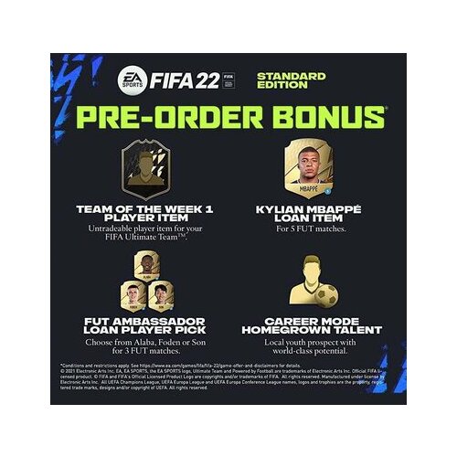 Origin fifa 22 (standard edition) pre-order bonus (dlc) (pc) key europe Cene