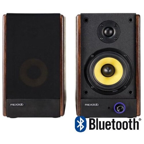 Microlab SOLO4 Aktivni drveni zvucnici 2.0 60W RMS (20W+10W)*2 4+0,75, Bluetooth, Optical, 2RCA Cene