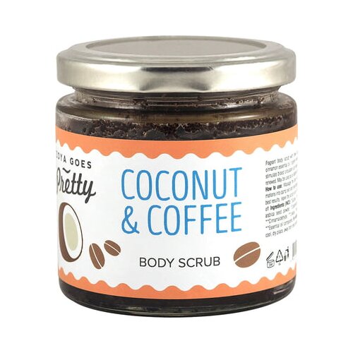 Zoya goes pretty coconut & coffee body scrub Cene