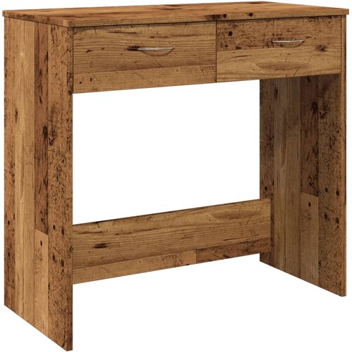 Radni stol boja starog drva 80 x 40 x 75 cm konstruirano drvo Slike