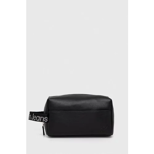 Calvin Klein Jeans Kozmetična torbica črna barva