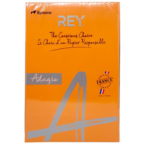 Rey Adagio Papir A4 Paperline 80g 500l, Narandžasti Slike