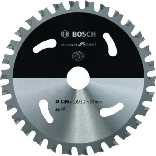 Bosch standard for steel list kružne testere za akumulatorske testere 136x1.6/1.2x20 T30 2608837746, 136x1.6/1.2x20 T30 Slike