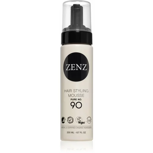 ZENZ Organic Pure No. 90 pjena za kosu za toplinsko oblikovanje kose 200 ml