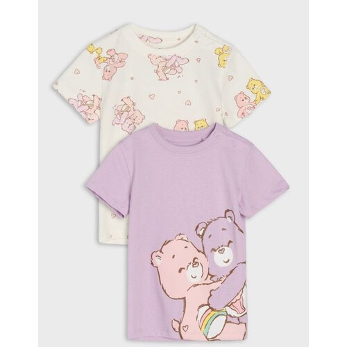 Sinsay Pamučne majice s printom 2 pack Care Bears Cene