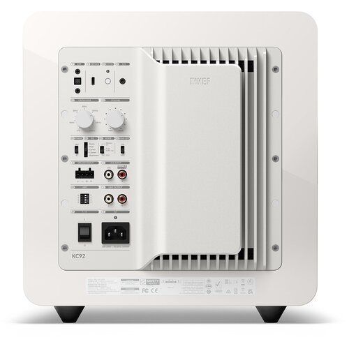 Kef KC92 Subwoofer Beli Sijaj. Slike