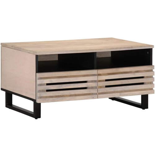 VidaXL Stolić za kavu 80x55x40 cm od masivnog drva manga Slike