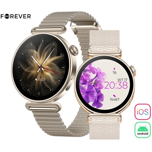 Forever pametna ura BLOOMDUST SB-380 zlata (Champagne Gold) Slike