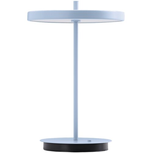 UMAGE svijetlo plava metalna led stolna lampa s metalnim sjenilom (visina 31 cm) asteria move &amp;ndash; Slike