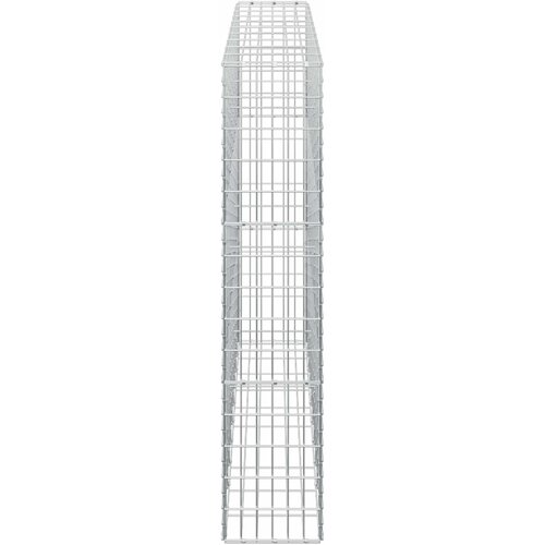  Gabion s žicom debljine 3,5 mm i mrežom 5x10 cm 100x30x150 cm Slike