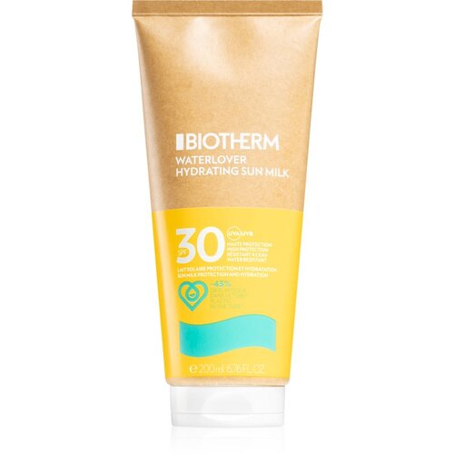 Biotherm waterlover hydrating sun milk SPF30 vlažilni losjon za sončenje za telo in obraz 200 ml Cene