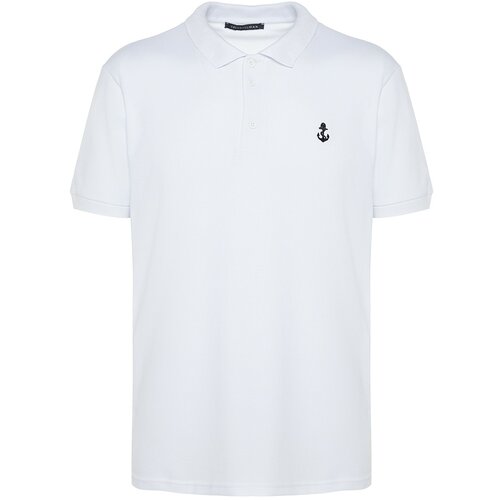 Trendyol Polo T-shirt - White - Regular fit Slike