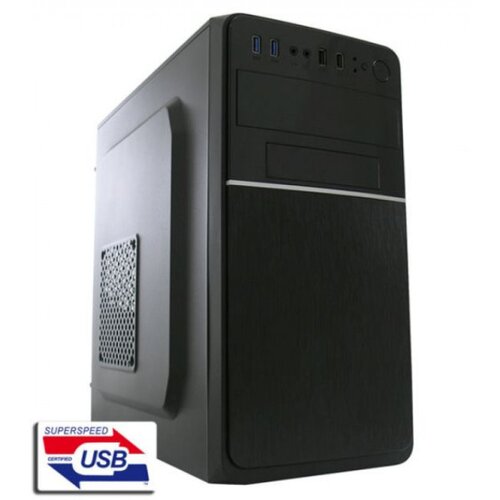 LC Power TOWER Micro ATX LC-2015MB-ON, 2xUSB2.0 2xUSB3.0 Cene