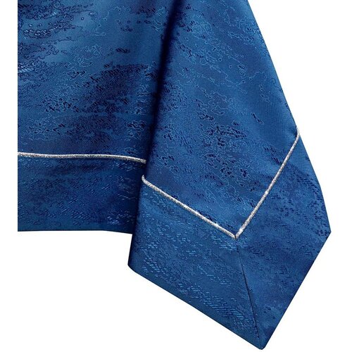 AmeliaHome Stolnjak Vesta s man&amp;scaron;etom i obrubom 140x160 cm, indigo Slike