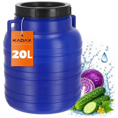 KADAX plastični sod 20L za vlaganje zelja in kumar za deževnico, certifikat, (5000354948) Cene