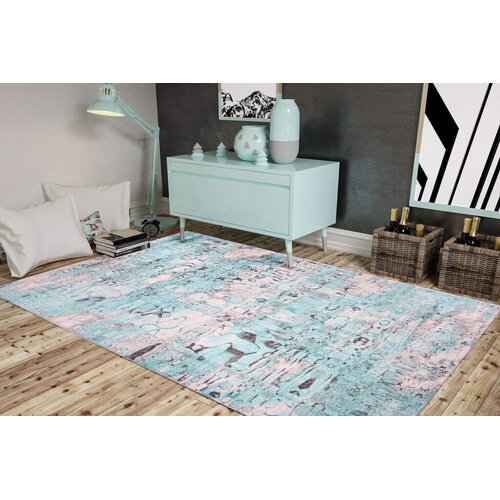 Conceptum Hypnose Tepih Funk -AL 205, 150x230 cm, Tirkizni Cijene