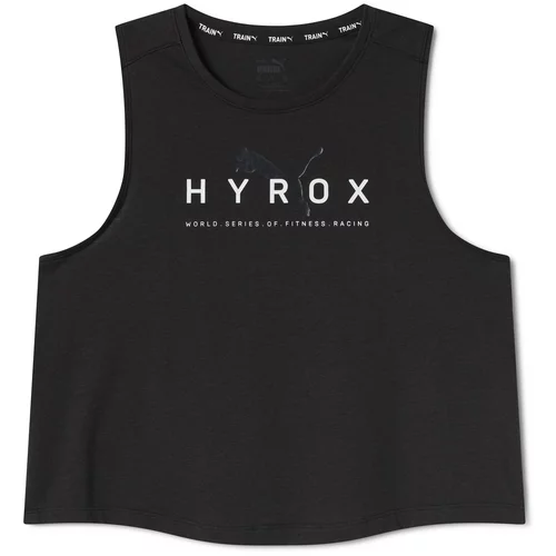 Puma Sportski top 'HYROX Triblend' crna / bijela