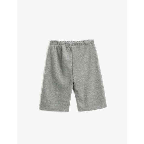 Koton Shorts - Gray - Normal Waist Cene