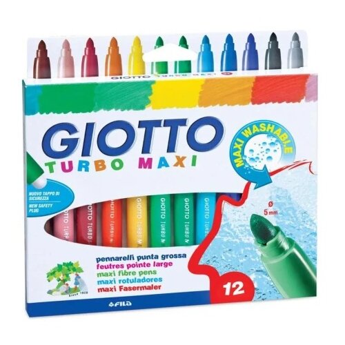 Giotto turbo maxi flomasteri 12k ( 201123 ) Slike