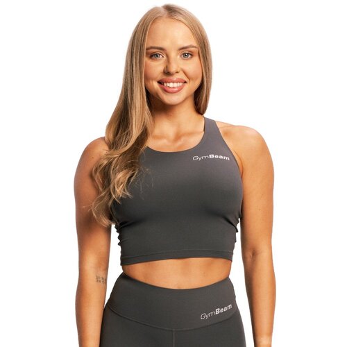 GymBeam Women&amp;lsquo;s beat sports top charcoal Slike
