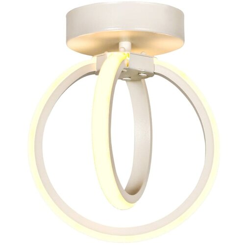 Squid Lighting Bela kovinska LED stropna svetilka Sezen – Cene