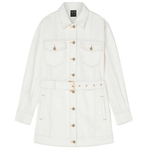 Armani Exchange denim bela ženska jakna Cene