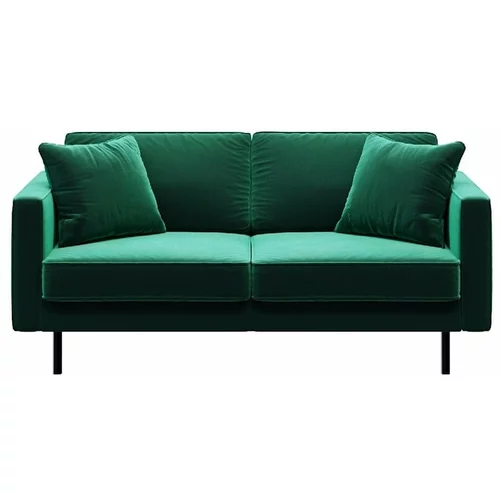MESONICA zelena baršunasta sofa Kobo, 167 cm