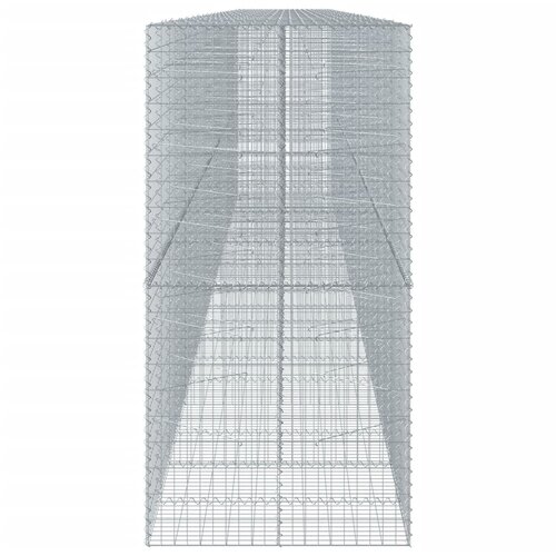  Gabionska ko&amp;scaron;ara s poklopcem 1050x100x200 cm pocinčano željezo Slike