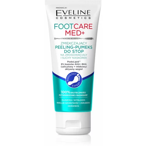 Eveline Cosmetics Foot Care Med nežni vlažilni piling za noge 100 ml